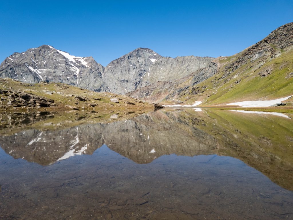 Laghi Bessanetto e Crotas dal Pian della Mussa (TO)