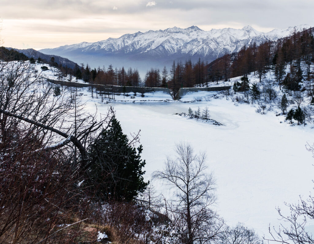 Il Lago Arpone e il Lago Roterel